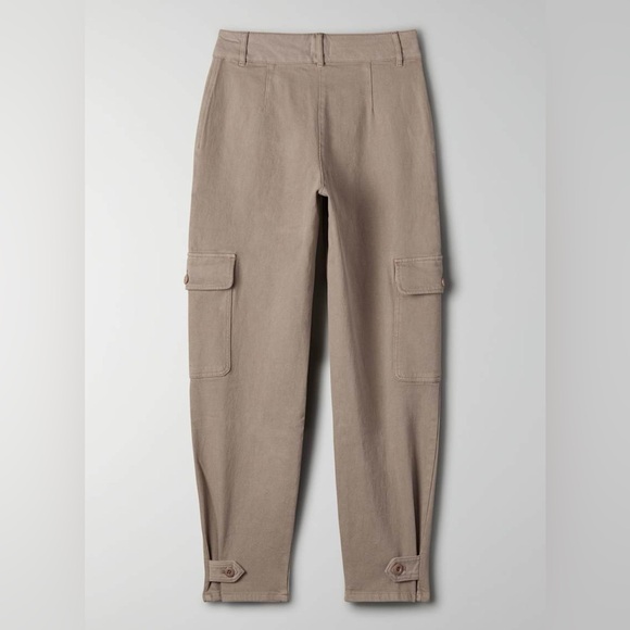 Aritzia Wilfred Free Modern Cargo Pant - Nomad Taupe - Picture 2 of 10